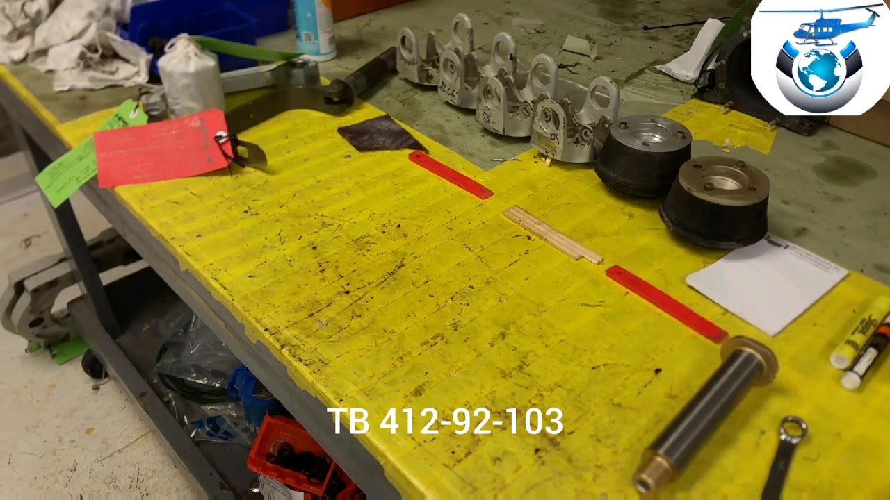 Bell 412 M/R blade expandable bolt maintenance