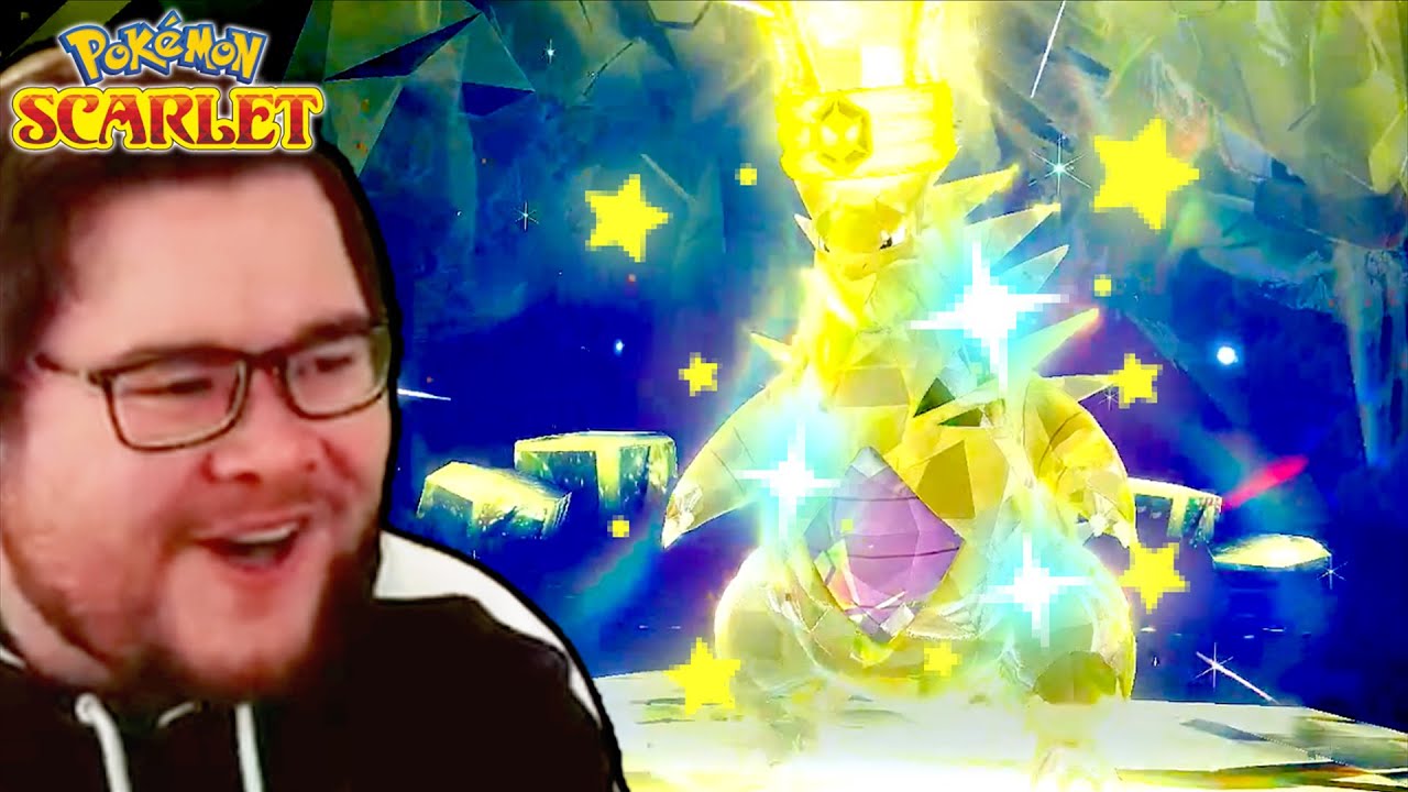 Shiny Reaction: Shiny Tyranitar From Raid Spotlight Event!