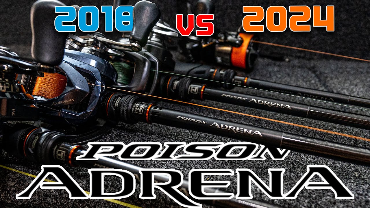 SHIMANO POISON ADRENA 2024 vs 2018 | #TackleTalkMitChris #TMC31