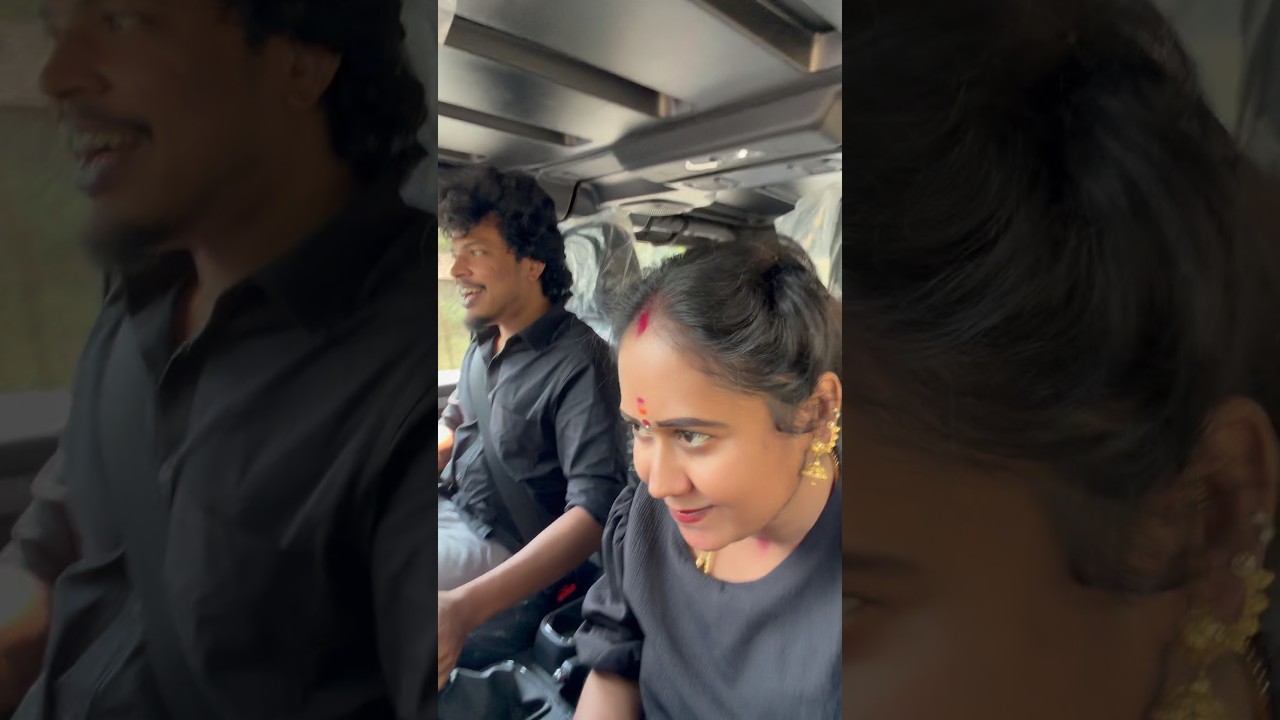 Pombalaiya nambi pondatti reaction🤣😜 #heartthrottlers #comedy #trending #couple ￼