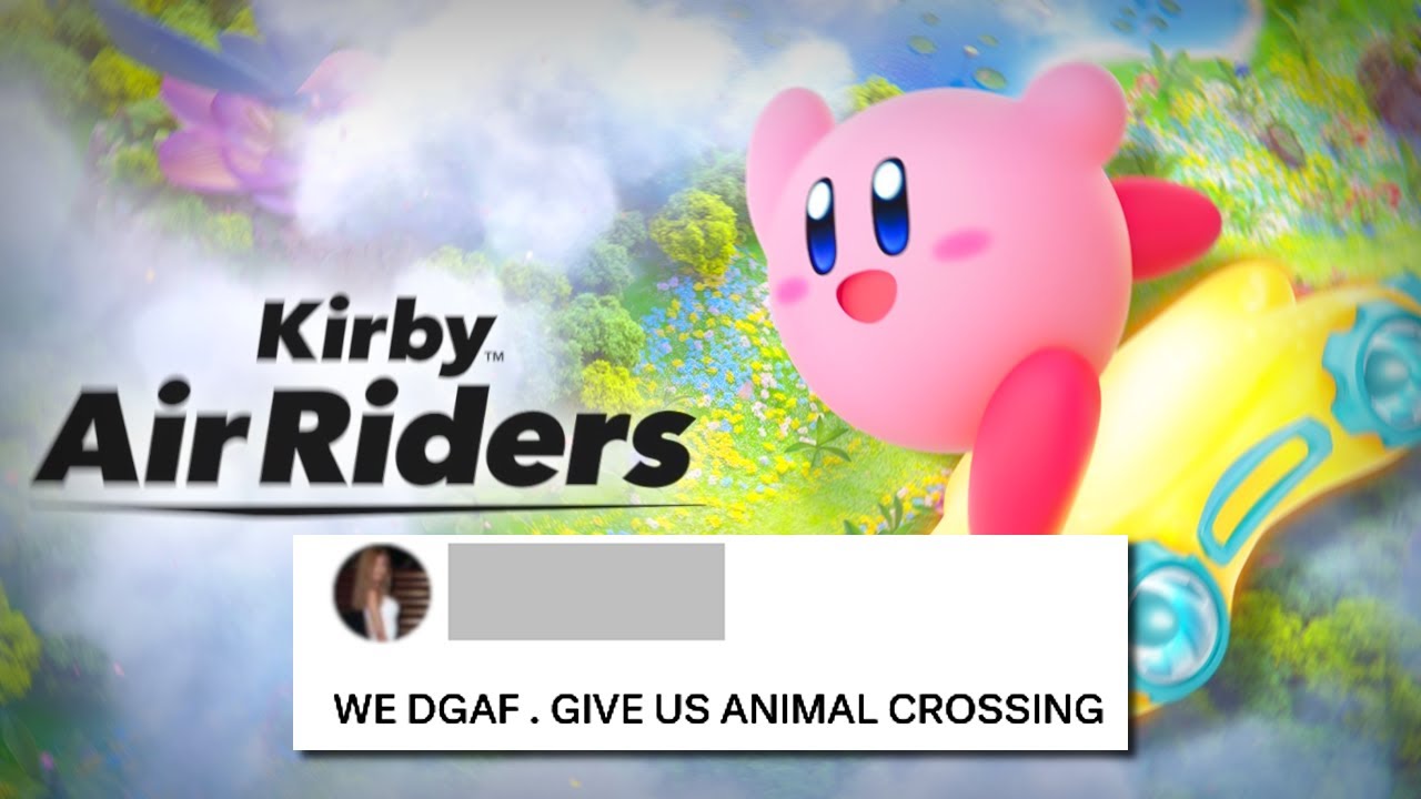 Twitter's Reaction to Kirby Air Riders