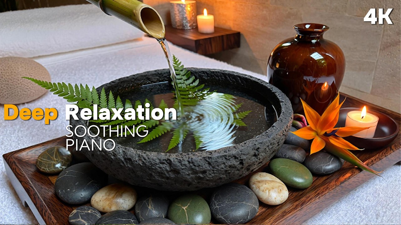 Soothing Piano Music for Deep Relaxation | 2 Hours Stress Relief & Calm Your Mind 🌿
