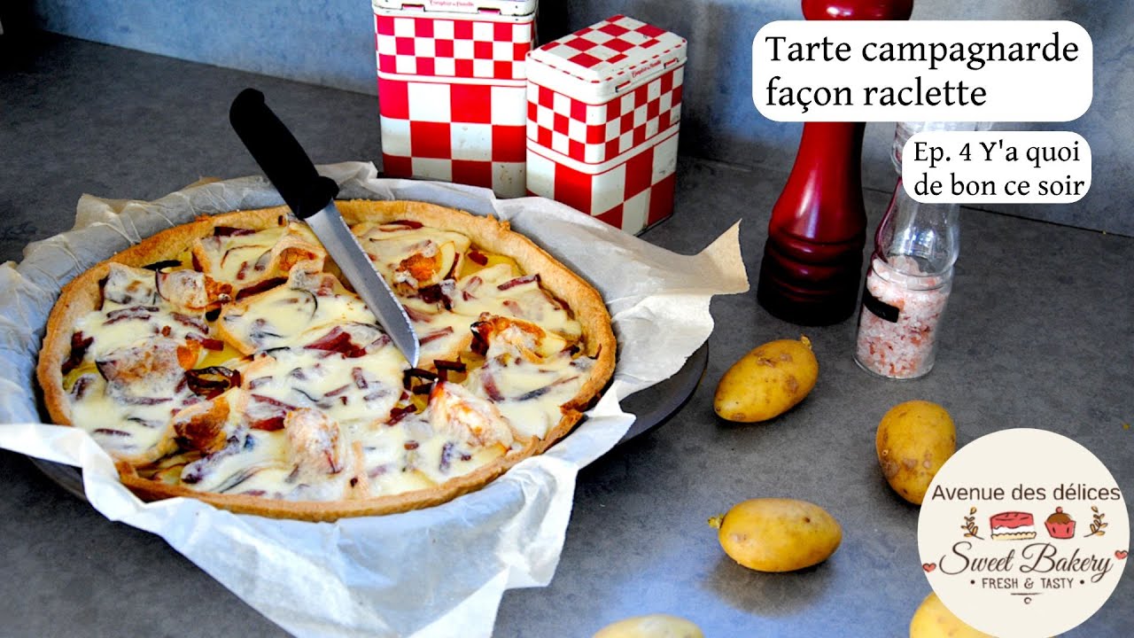 Recette de la tarte campagnarde façon raclette