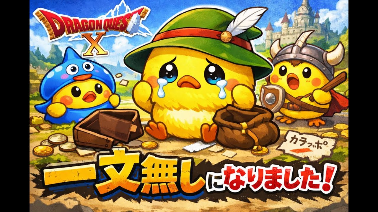 【ドラクエ１０】一文無しになりました#８３【参加型】ネタバレあり