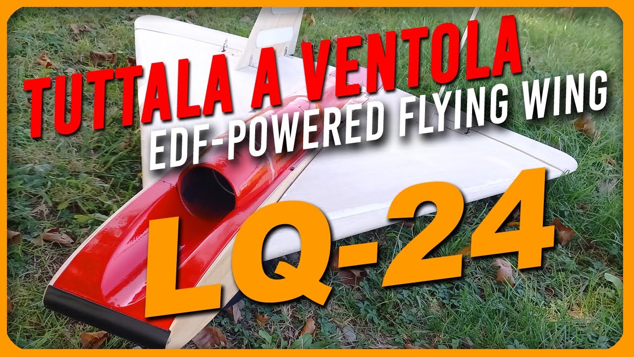 Tuttala a ventola LQ-24 - Voli di collaudo...con dolly motorizzato!