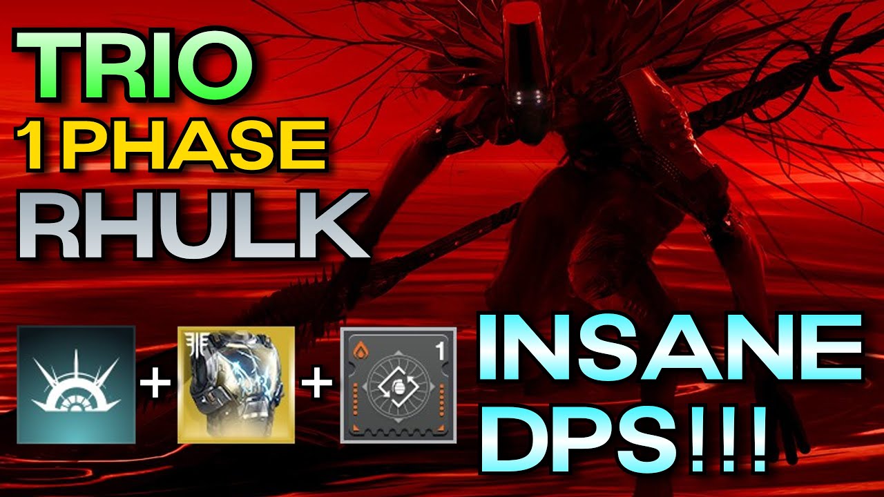 Trio 1 Phase Rhulk w/ Storm Grenades!