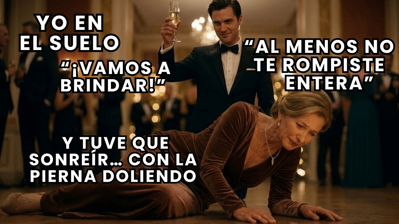 Brindó cuando me caí y dijo “al menos no te rompiste toda”. PERO DESPUÉS...