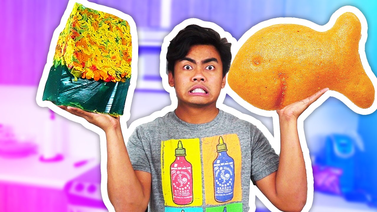 DIY How To Make JELLO GOLDFISH!