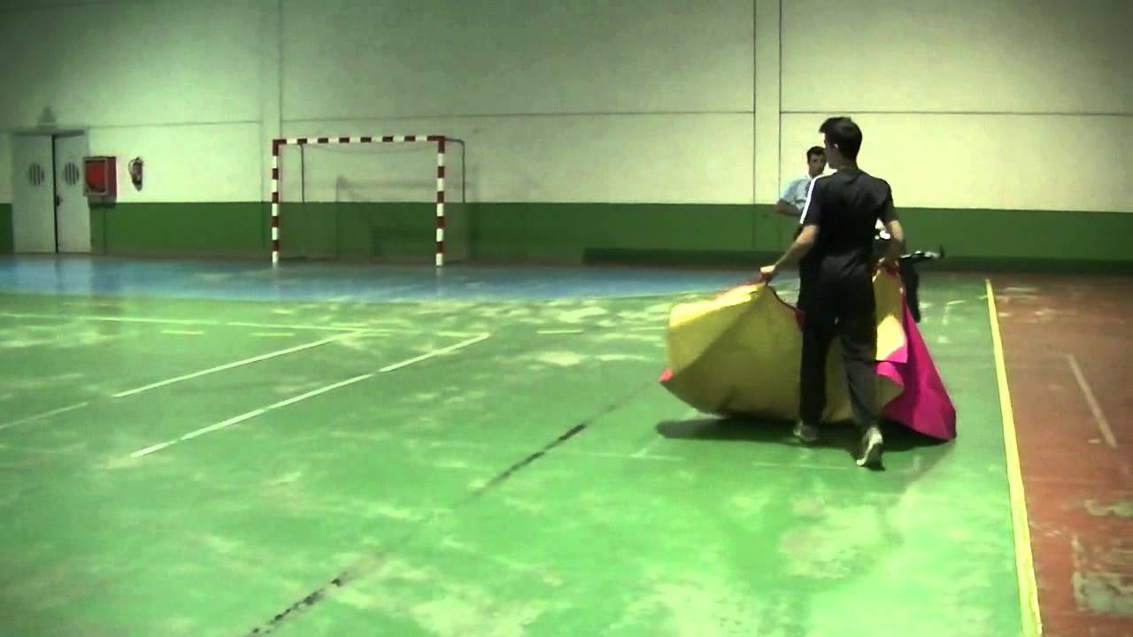 entrenamiento escuela taurina de Zaragoza