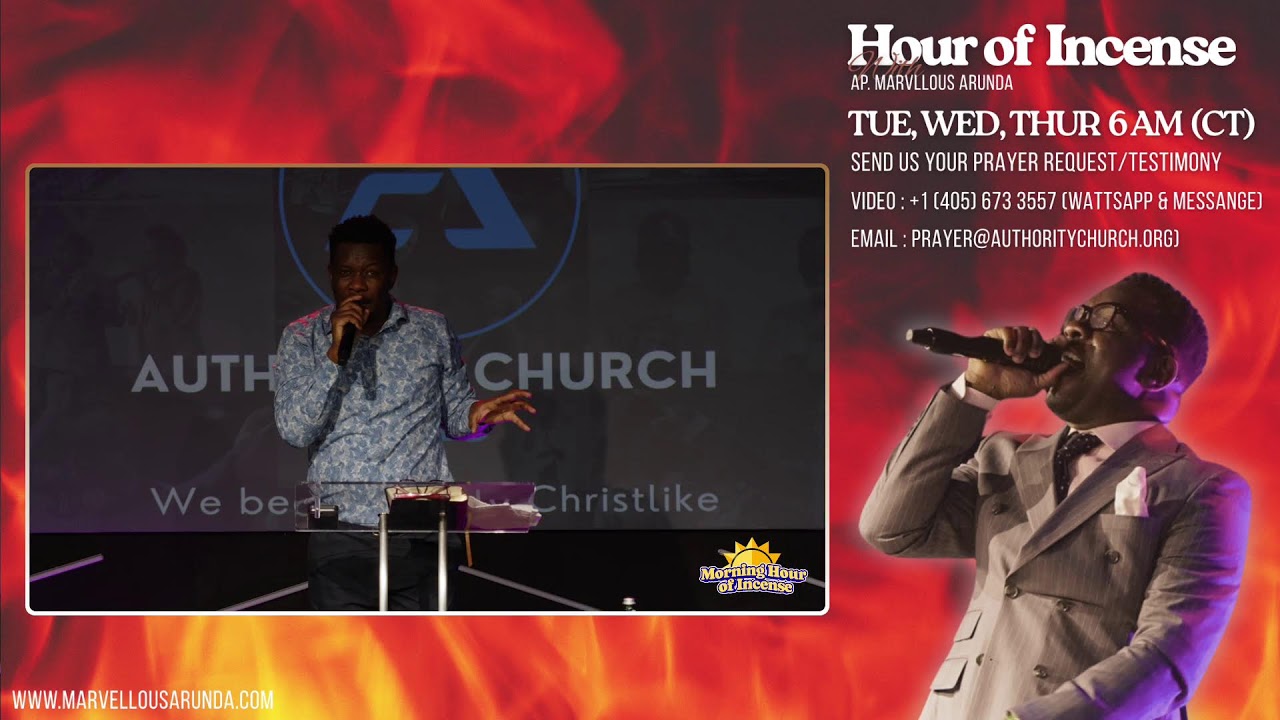 HOUR OF INCENSE ll THE GRACE OF GOD WILL NOT BE IN VAIN IN MY LIFE ll February 5th 2026