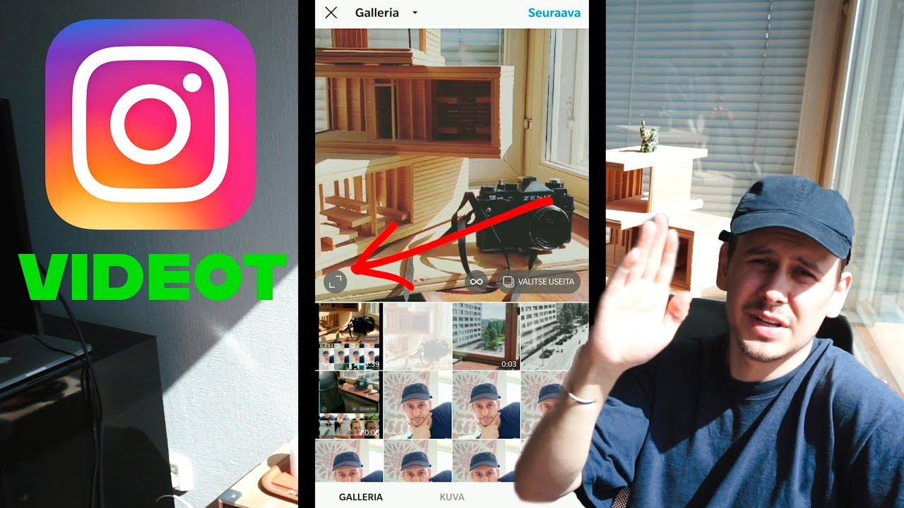 Videon lisääminen Instagramiin - GOsome Oy