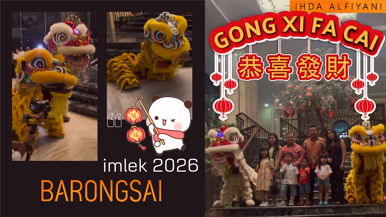 BARONGSAI IMLEK 2026 DI NT TOWER || TAHUN BARU CINA 
