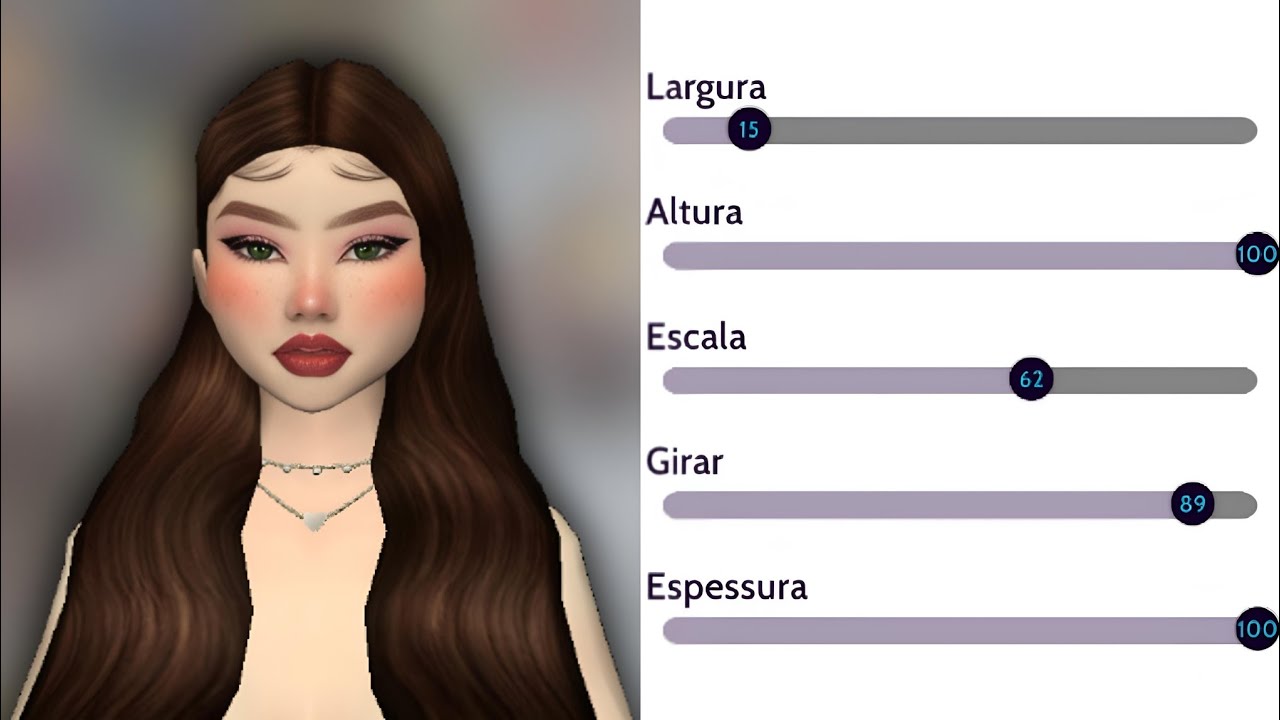 Rosto feminino - Avakin life