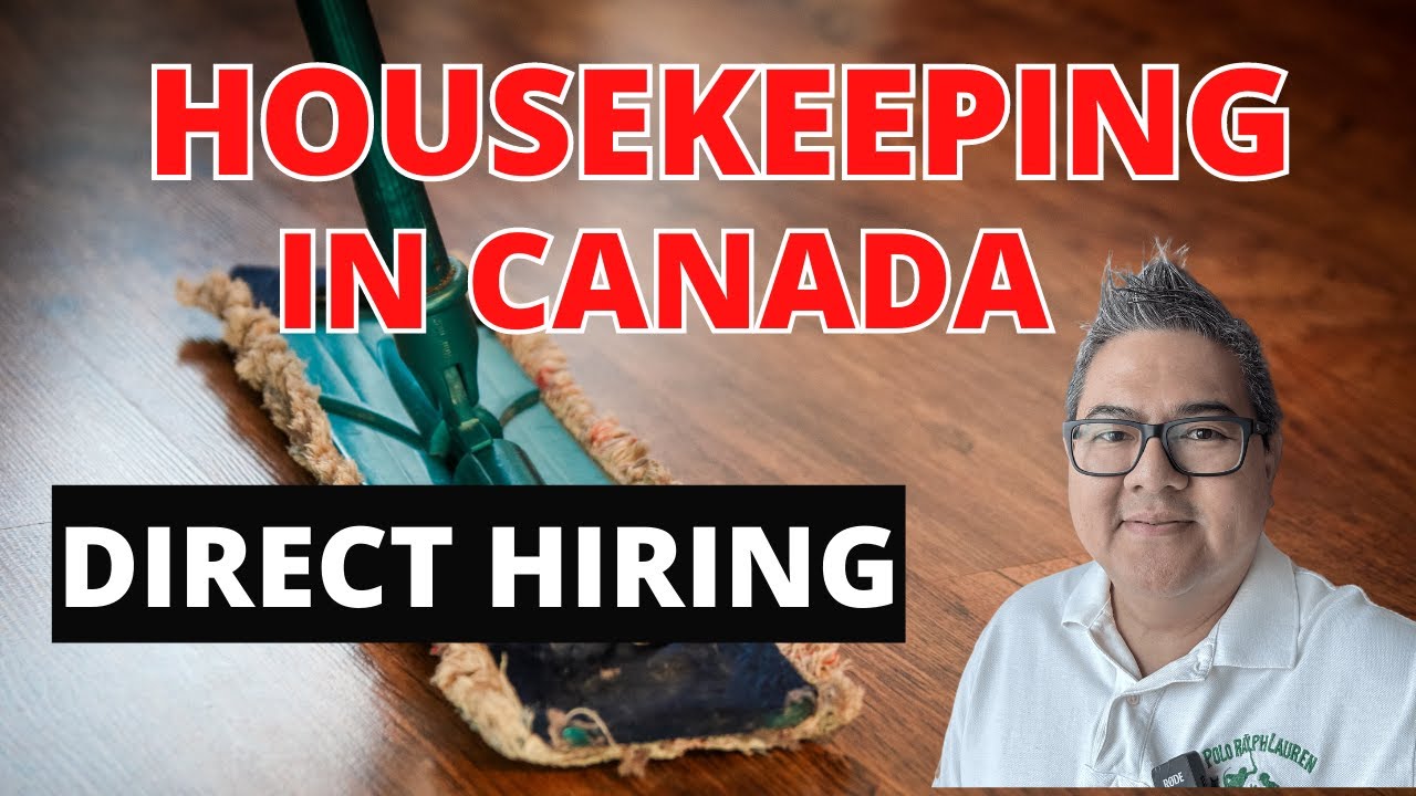 WORKERS NEEDED IN CANADA I HOUSEKEEPING ATTENDANT I NO PLACEMENT FEE I BUHAY CANADA