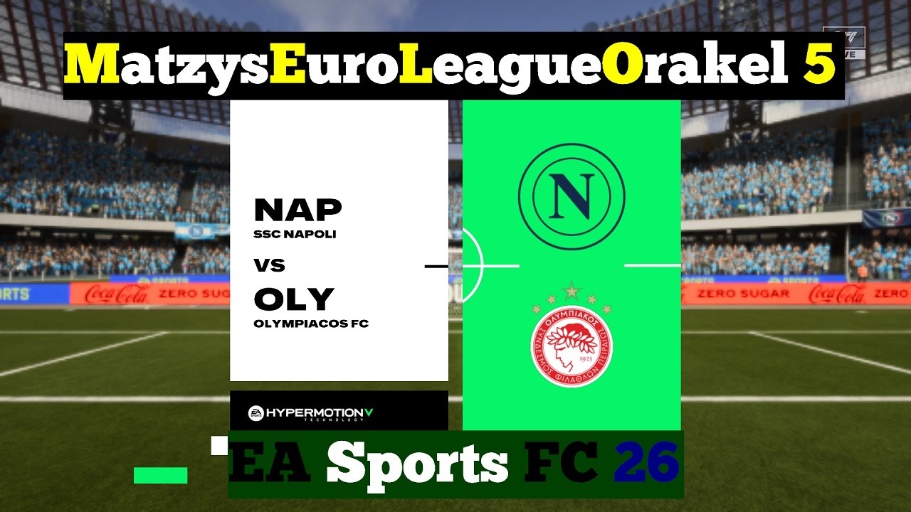 M.E.L.O. 5 ⚽ 204 SSC Neapel vs. Olympiakos Piräus ⚽ Spieltag 15 | EAFC 26