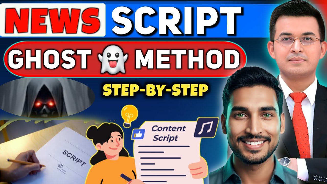 YouTube News Script Ka Secret Formula 😱 | Ghost Method (Faceless News) | Shahid Bros