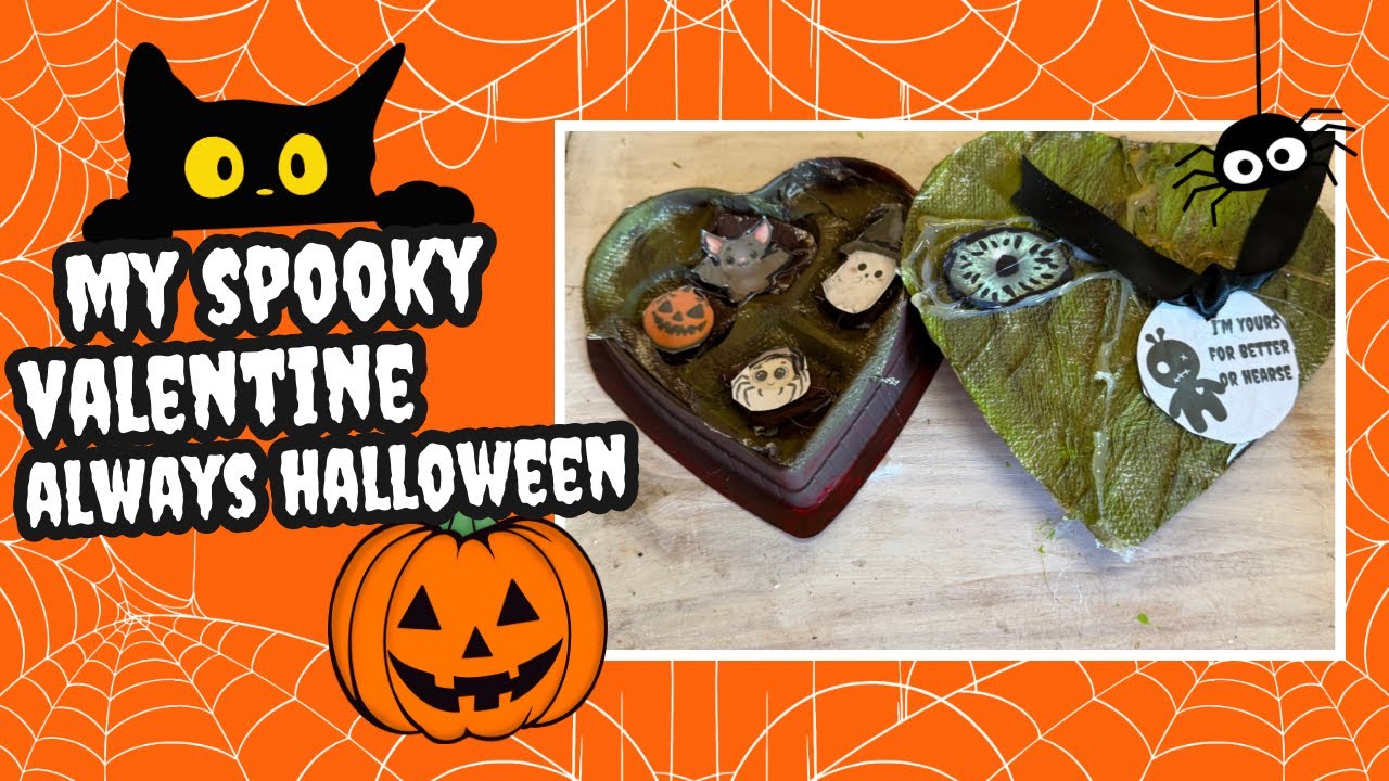 DIY Spooky Valentine | Paper Craft Tutorial for Beginners