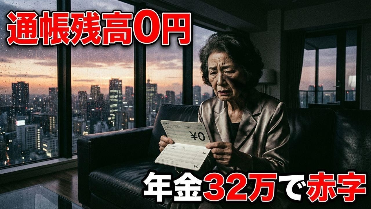 年金32万で破産⁉︎元エリート役員が「通帳残高0」に落ちた真相
