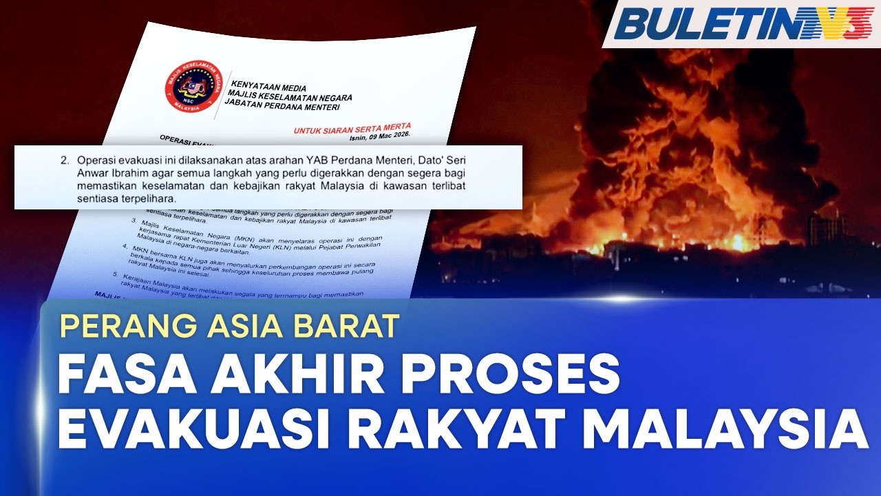 PERANG ASIA BARAT | PM Mahu Rakyat Malaysia Terjejas Dibawa Pulang Dengan Selamat