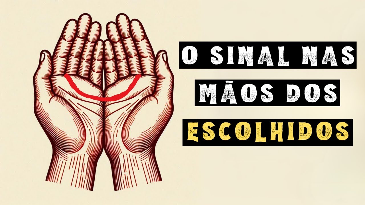 Se Você tem Esta Meia Lua na Palma da sua mão, Você pode ser um Escolhido
