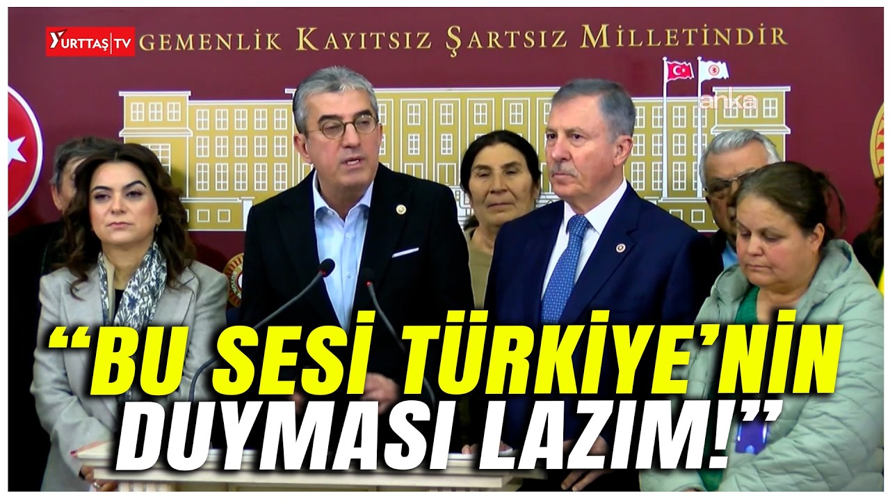 CHP Grup Başkanvekili Gökhan Günaydın ve diğer partilerin grup başkanvekilleri açıklama yapıyor