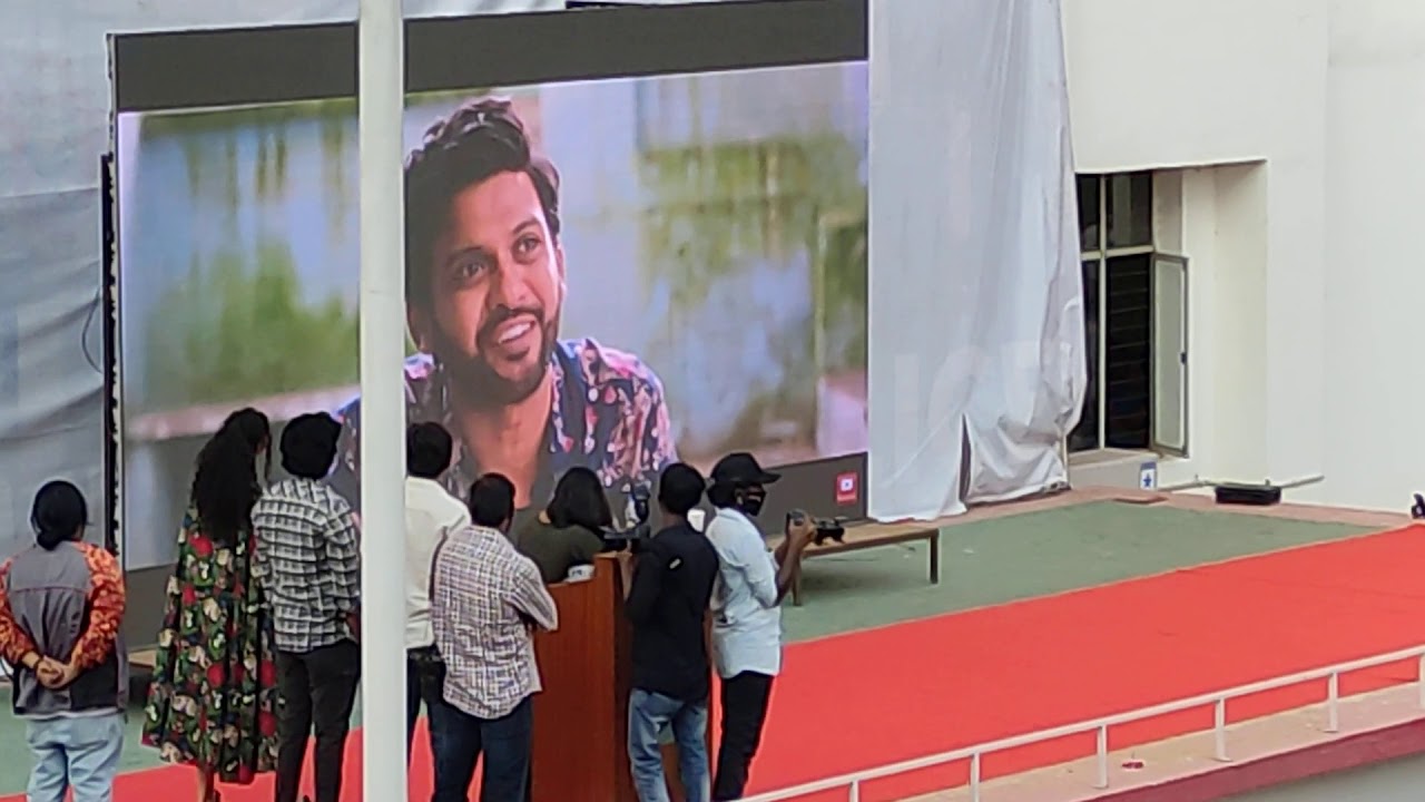 jathi ratnalu trailer worldwide release by vvit college students