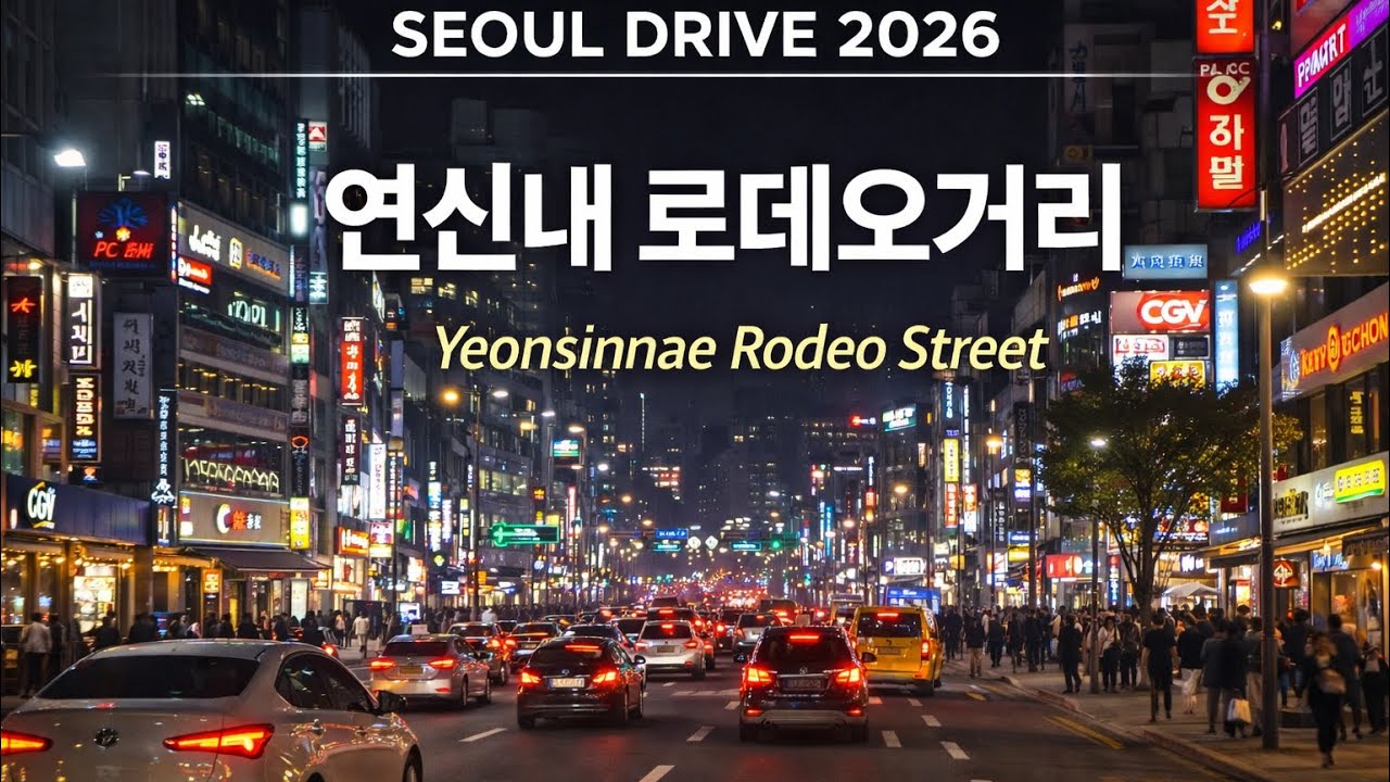 서울 드라이브 2026 | 고양 덕양구 → 연신내 로데오 | Goyang Deogyang-gu → Yeonsinnae Rodeo Street