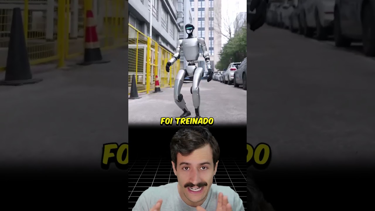 Esse rob&ocirc; sabe LUTAR KUNG FU! #Rob&ocirc; #KungFu #nenesk