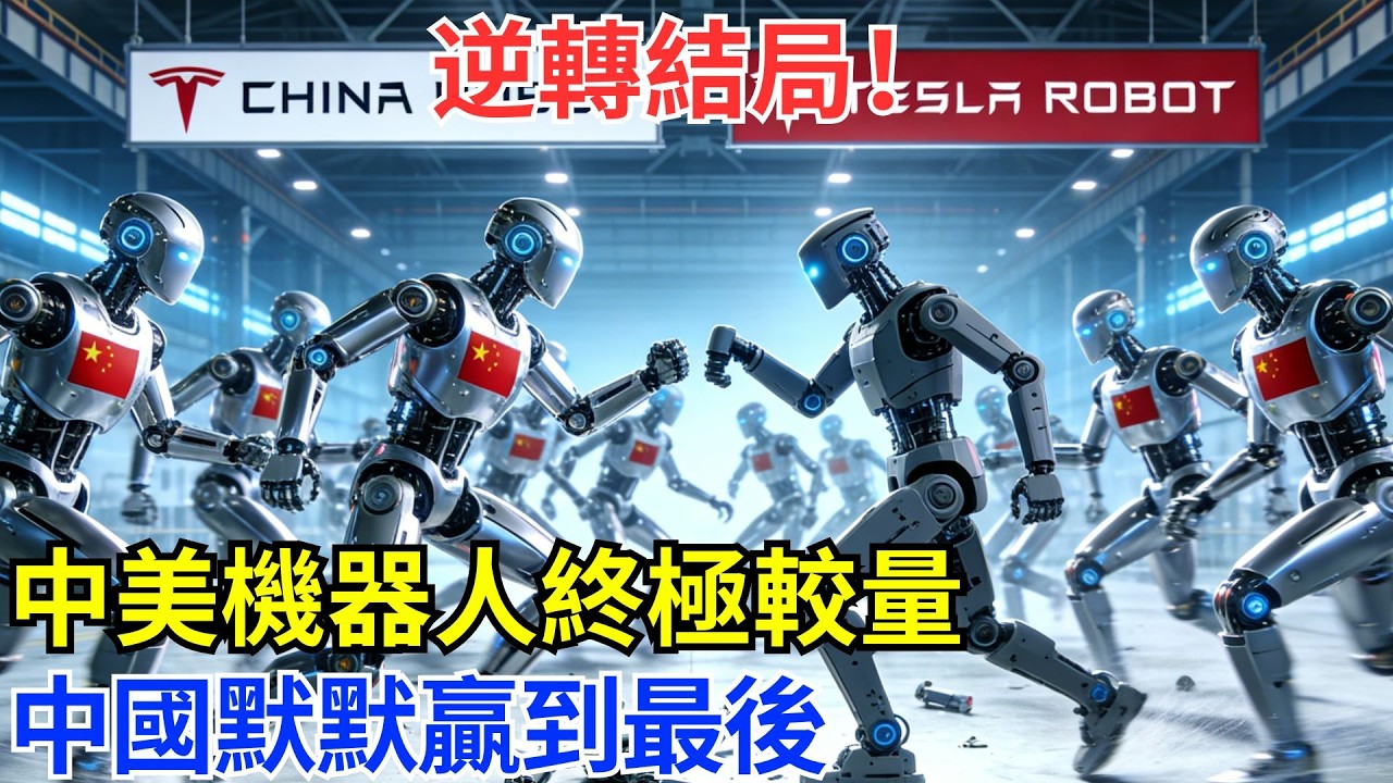 全球矚目！特斯拉機器人對戰，中國技術早已贏在起跑點！#基建 #科技 #科普 #奇跡 #世界奇跡 #基建狂魔