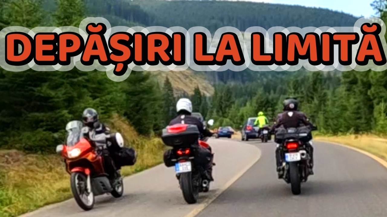 Ep. 174  Motocicliști vs motocicliști 😳 La un pas de IMPACT pe serpentine!