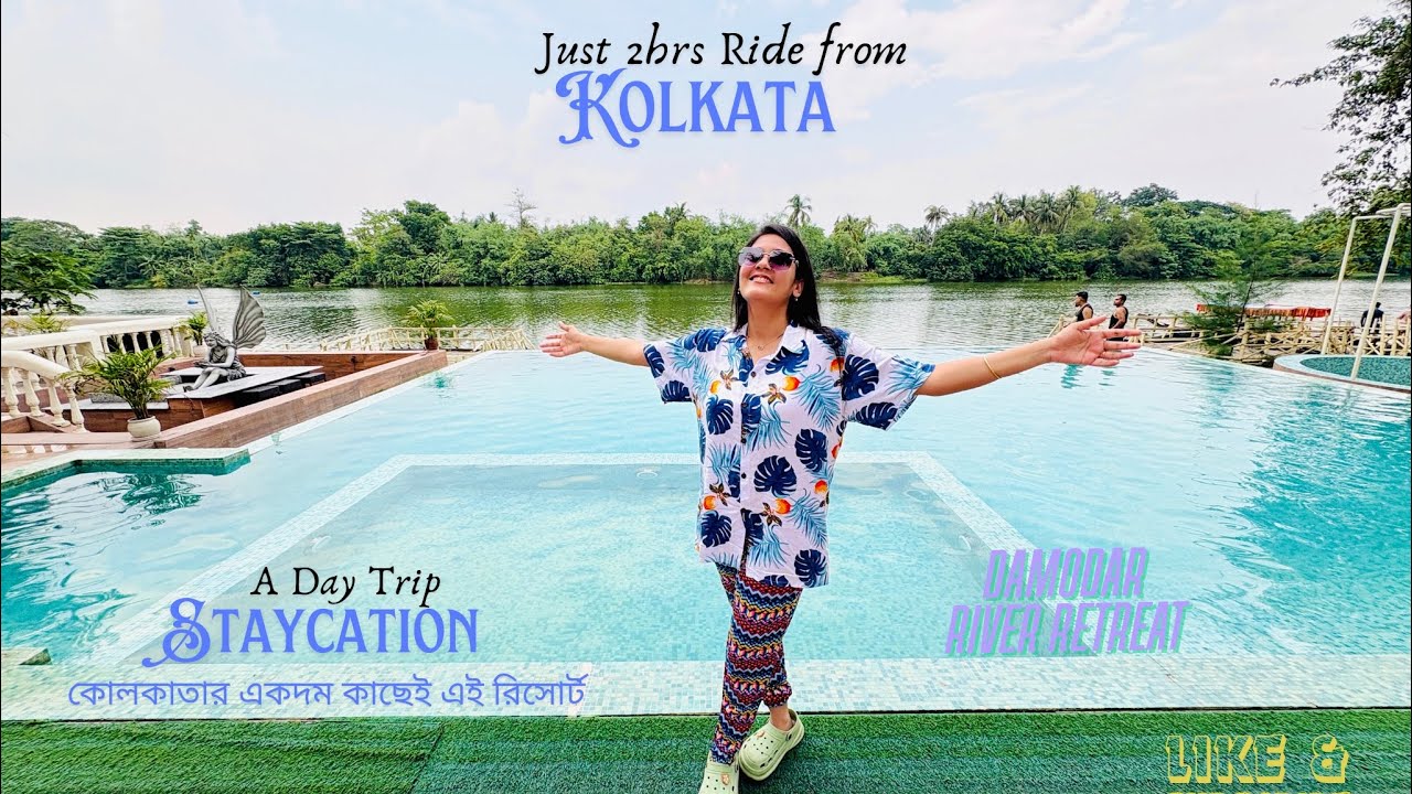 Weekend Trip Near Kolkata | Damodar River Retreat Garchumuk | Staycation Resort with Swimming Pool
