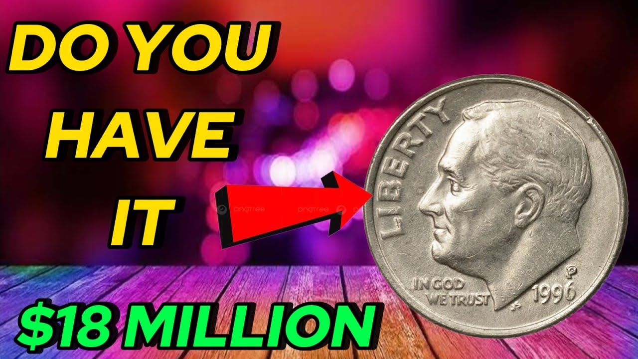 Most Valuable 1996 U.S Dime Coin Worth Big Money  Rare Roosevelt Dimes Value