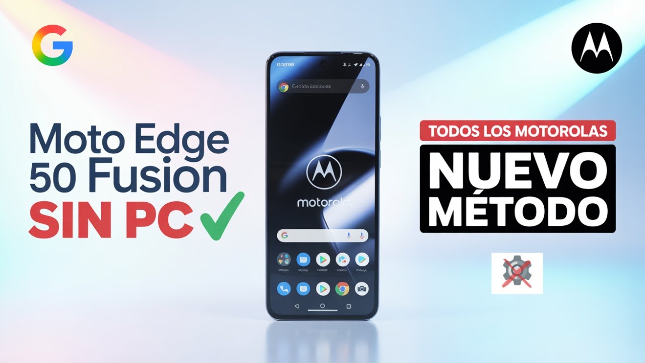 Eliminar cuenta de Google Motorola Edge 50 Fusion (Nuevo metodo ,Todos los Motorolas)