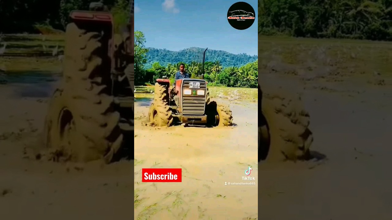 TAFE 4WD tractor||💥 #offroad|| #modified|🔥| #tractor|| #tiktok|| #4x4 💯