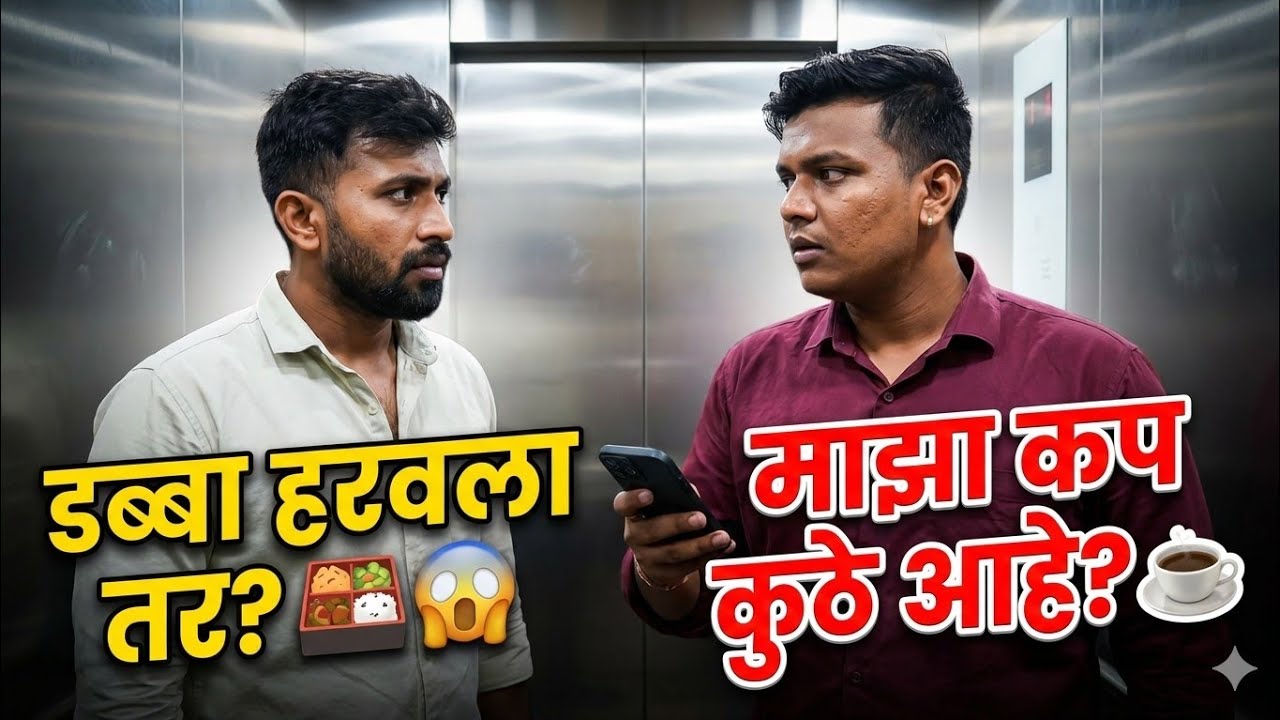 याने माझा कप हरवला! 😡 आता याचा डब्बा गायब? 😂 | Office Fun Vlog |OSK Vlogs 
