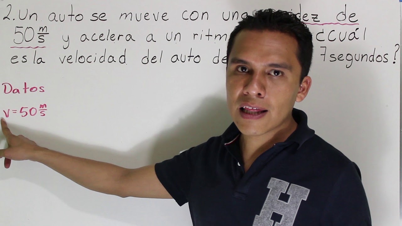 Cómo resolver ejercicios de MRUA (MRUV) | Física paso a paso
