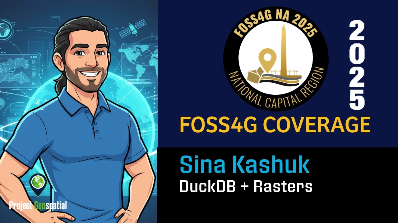 2025 FOSS4G NA | DuckDB + Растры — Сина Кашук