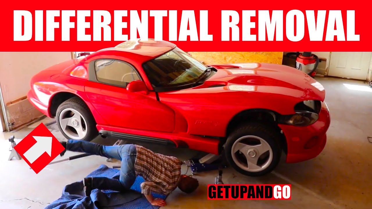 DODGE VIPER Differential Rebuild, Part 1: REMOVING Broken Differential