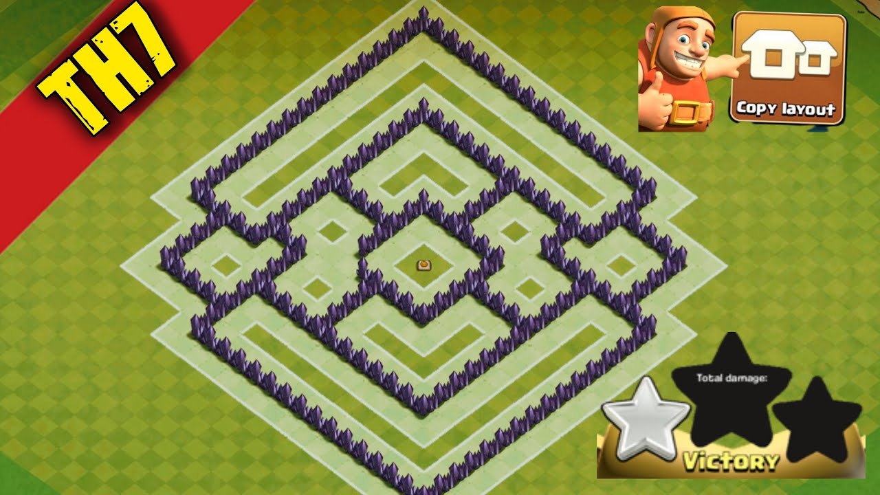 TOP 10 ! TOWNHALL 7(TH7) BASE LAYOUT+COPY LINK 2025|CLASH OF CLANS|