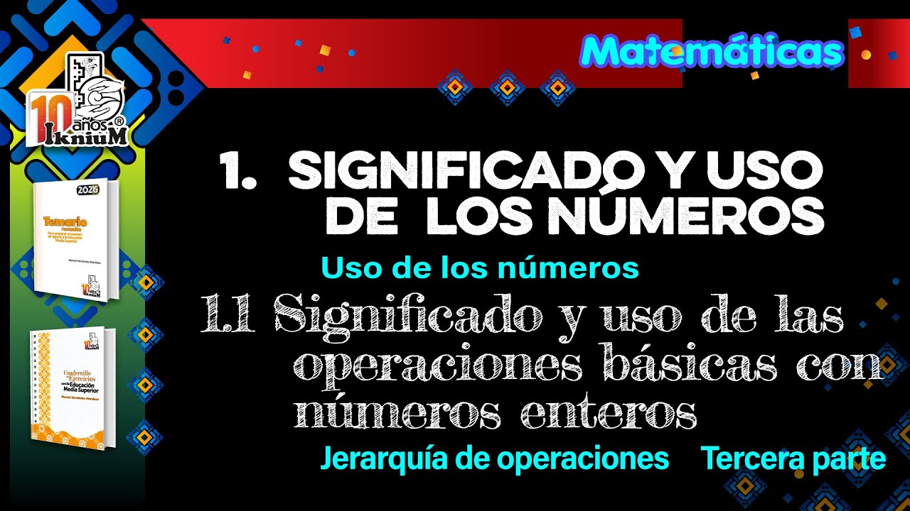 Matemáticas 3 - IkniuM Media Superior