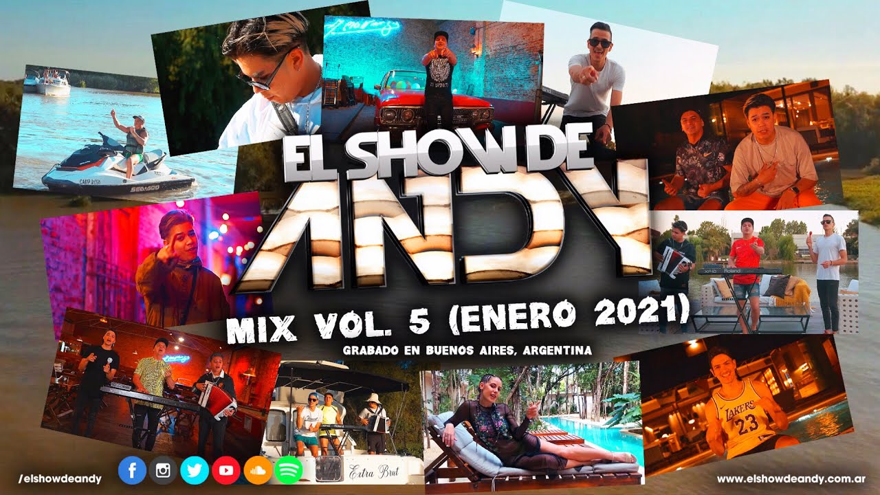 El Show De Andy - MIX VOL 5 - Grabado En Buenos Aires