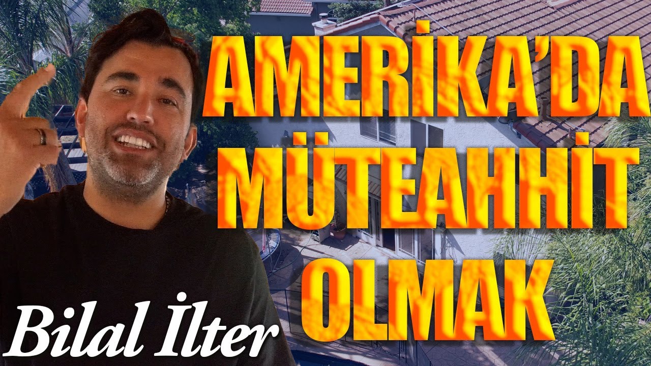 AMERİKA'DA NASIL MÜTEAHHİT OLDUM | Amerika'da nasıl lisanslı müteahhit olunur?