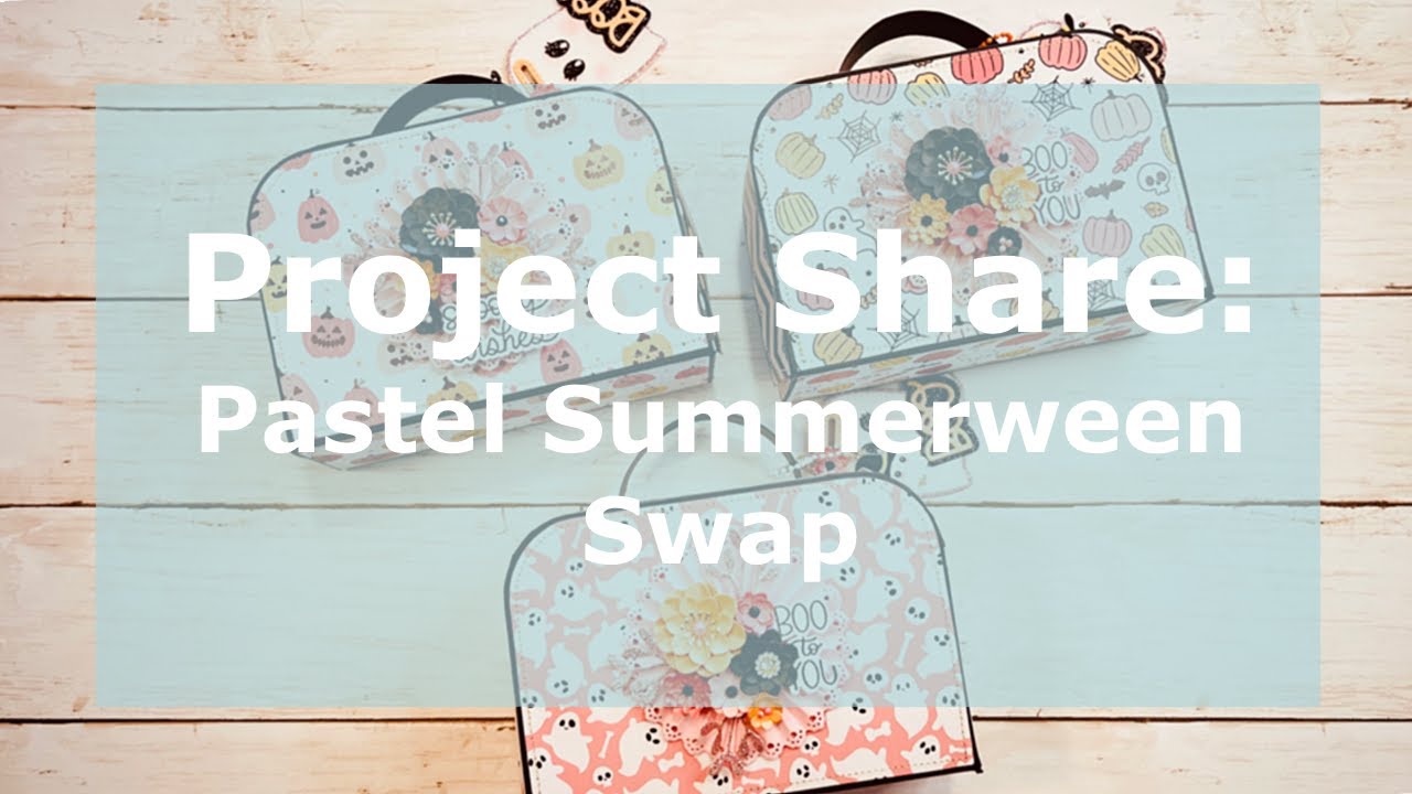 Project Share:  Pastel Summerween Swap hosted by @southerncharmpaper