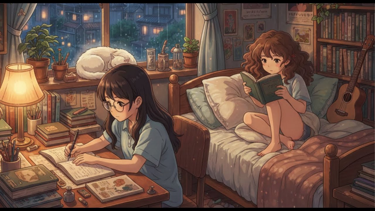 For Those Who Never Give Up: Study With Me & Keep Going | Ghibli-Style Video