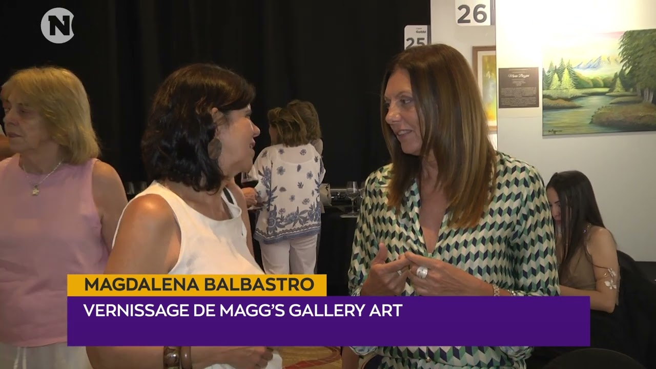 Se realizó el vernissage de Magg’s Gallery Art