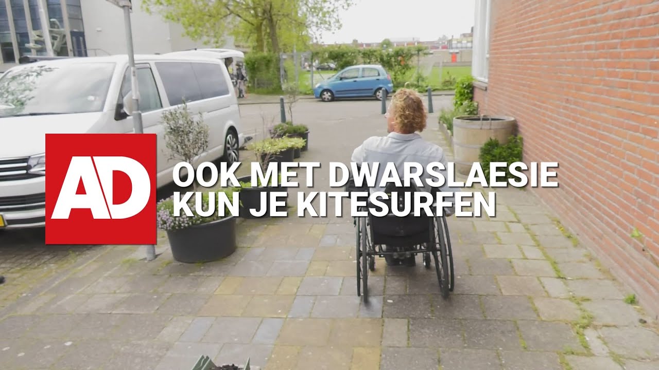 Algemeen Dagblad - Ook met dwarslaesie kun je kitesurfen