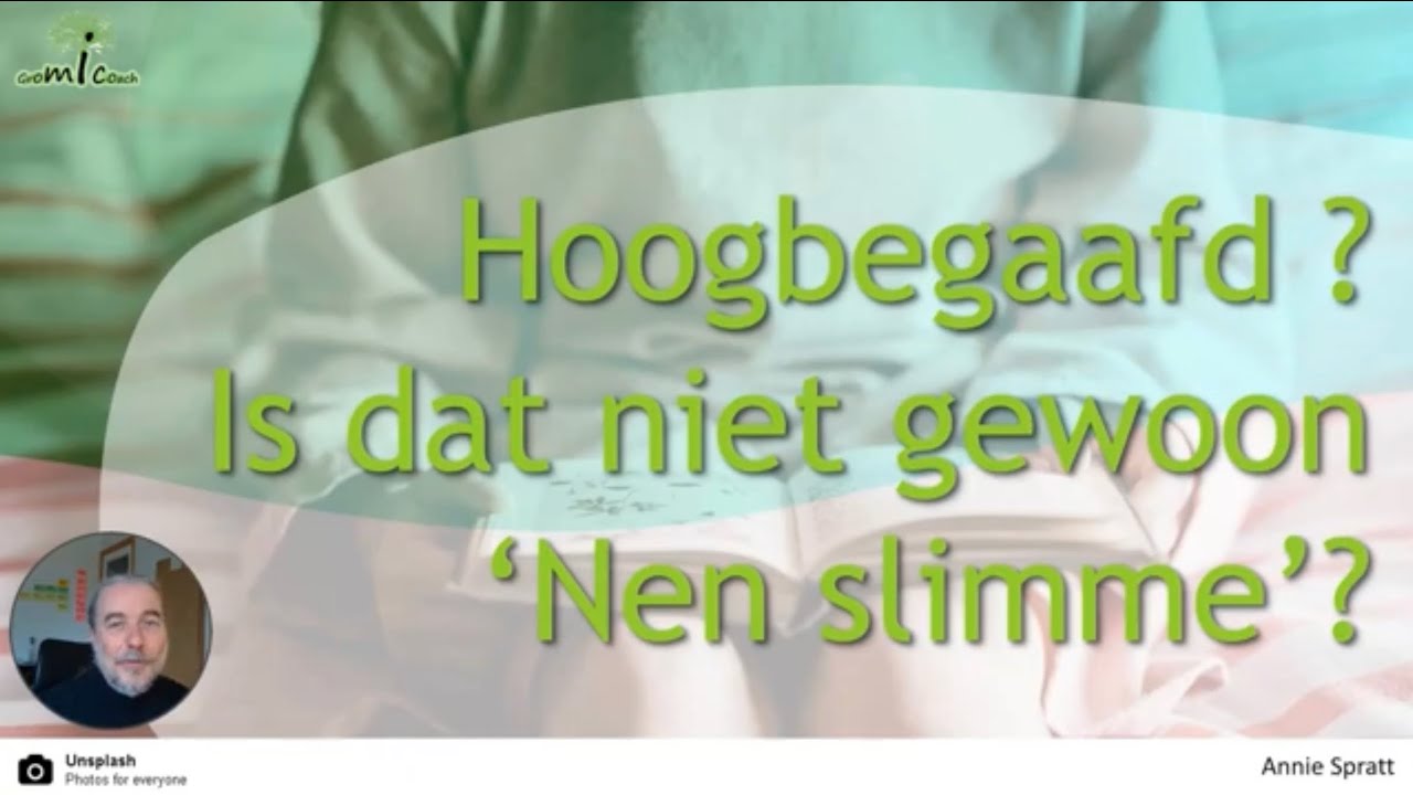 Onze Summerschool rond hoogbegaafdheid is er weer. Een 2daagse opleiding rond hoogbegaafdheid.