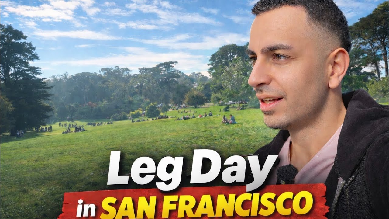 Leg Day in San Francisco 🌉 | Burritos, Heavy Lifts & Golden Gate Cardio
