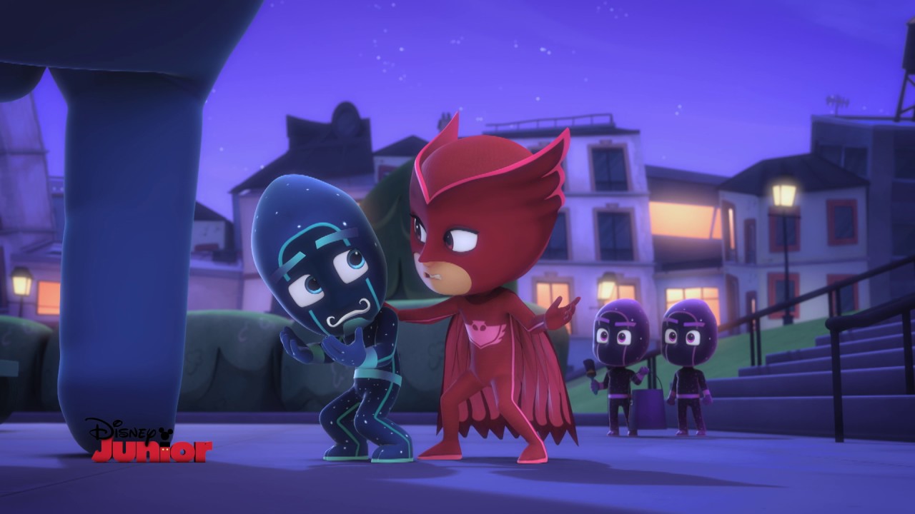 PJ Masks Super Pigiamini - La statua gigante del Ninja della Notte - Dall'episodio 16