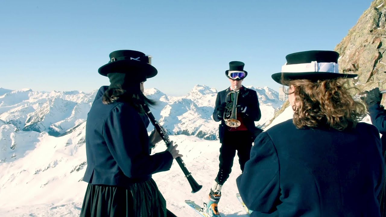 1. Teil - Musikfest im Muntafu - Skifahren in der Silvretta Montafon